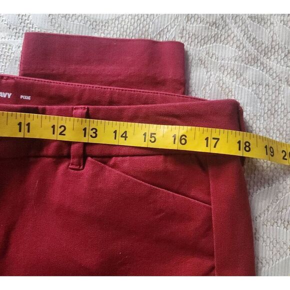 P4  Old Navy Pixie red wine   casual/dress pants - Picture 7 of 8